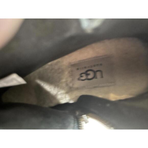 Women’s UGG wedge ankle ankle boots, Black, zip closure, Size 5.5 - Picture 6 of 6